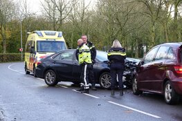 Frontale aanrijding in Grootebroek