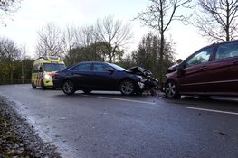 Frontale aanrijding in Grootebroek