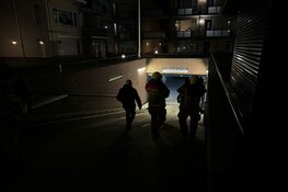 Brandstichting in parkeergarage van flat in Enkhuizen