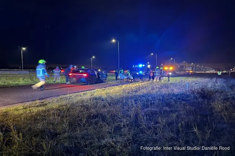 Gewonden en veel schade bij ongeval in Wognum
