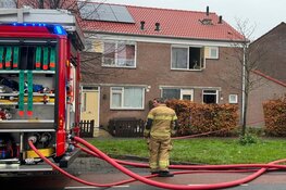Brand op zolder van woning in Hoorn