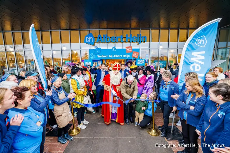 Groot feest bij opening Albert Heijn Nibbixwoud