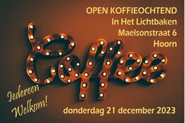 Laatste koffieochtend van het jaar!