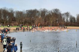 Nieuwjaarsduik in Het Streekbos