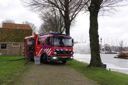 Wateroverlast in Kasteel Radboud