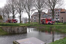 Wateroverlast in Kasteel Radboud