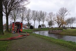 Wateroverlast in Kasteel Radboud