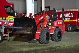 Flinke rookontwikkeling na brand bij Bo-rent in Hoorn