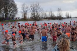 Bikkels wagen zich weer aan nieuwjaarsduik in Julianapark