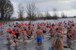 Bikkels wagen zich weer aan nieuwjaarsduik in Julianapark