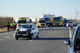 Ravage op Westfrisiaweg na ongeval