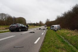 Twee gewonden bij frontale botsing in Hoorn