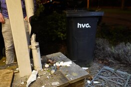 Auto in voortuin bij ongeluk in Wervershoof