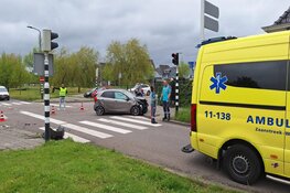 Botsing op kruising in Zwaag