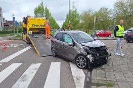 Botsing op kruising in Zwaag
