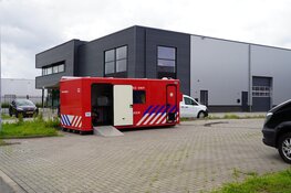 Controle door politie op bedrijfspanden in Zwaagdijk