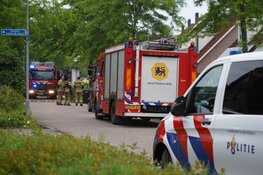 Brand in bijwoning van huis in Hoogkarspel