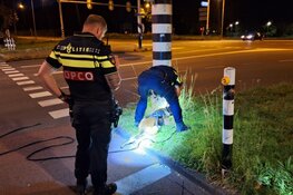 Politiehond Appie vindt armband