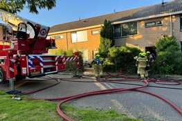 Brand in woning te Enkhuizen