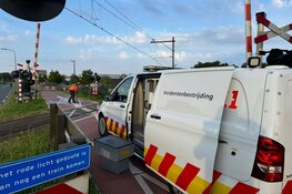 Fietser zwaargewond bij ongeval op spoorwegovergang
