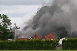Flinke brand in opslagloods in Hem