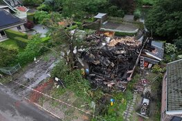 Ravage vanuit de lucht goed zichtbaar na verwoestende brand in Hem