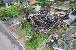 Ravage vanuit de lucht goed zichtbaar na verwoestende brand in Hem