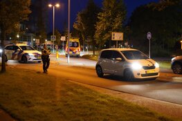 Botsing tussen auto en fatbike in Zwaag, één gewonde