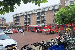 Brand in woning Betje Wolffplein in Hoorn