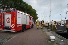 Hulpdiensten naar Havenweg in Enkhuizen