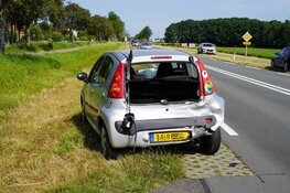 Kettingbotsing met veel schade op N506