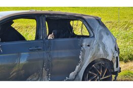 Overval in Opmeer, vluchtauto uitgebrand in Midwoud