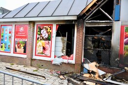 Brand in Poolse supermarkt in Wognum