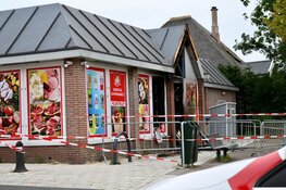 Brand in Poolse supermarkt in Wognum