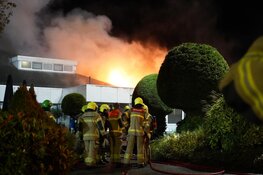 Brand op bungalowpark in Wervershoof