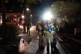 Brand op bungalowpark in Wervershoof