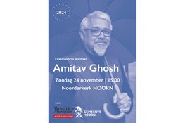Erasmusprijswinnaar Amitav Ghosh in gesprek met Margot Dijkgraaf