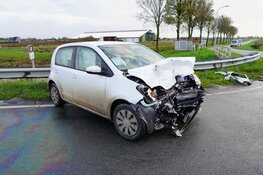 Ongeluk op Westerzeedijk in Opperdoes