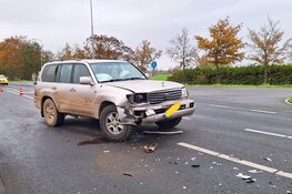 Ongeluk op Provincialeweg in Oudendijk