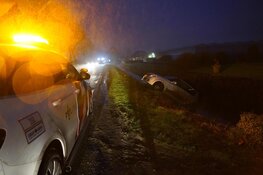 Auto te water gereden in Hem