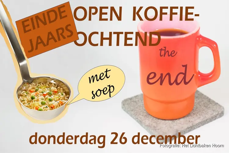 Eindejaars koffieochtend in Het Lichtbaken