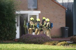 Keukenbrand in Zwaagdijk-West