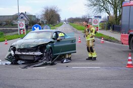 Nieuwe inrichting van gevaarlijke kruising Wervershoof, toch weer ongeluk