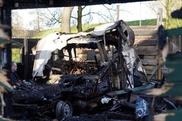 Politie-onderzoek na nachtelijke brand Enkhuizen