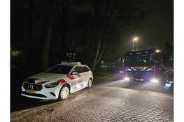 Kerstbomen in brand in Schagen