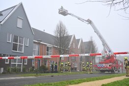 Woningbrand aan de Wierdijk in Zwaag