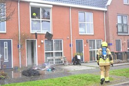 Woningbrand aan de Wierdijk in Zwaag