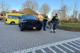 Vrouw en twee kinderen komen ten val bij ongeval