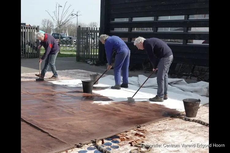 Taandag 5 april bij Centrum Varend Erfgoed Hoorn