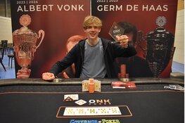 Sigge van der Veek uit Burgerbrug kwalificeert zich voor finale ONK Poker!